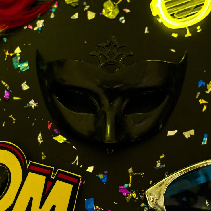 Plastic Matt Masquerade Mask