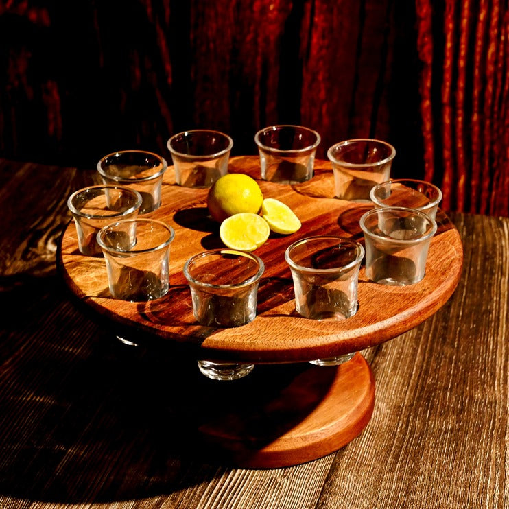 Shot Glasses with Stand