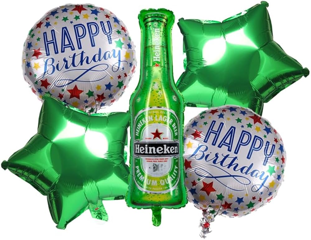 Beer Bottle Balloons