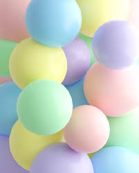 Pastel Balloons