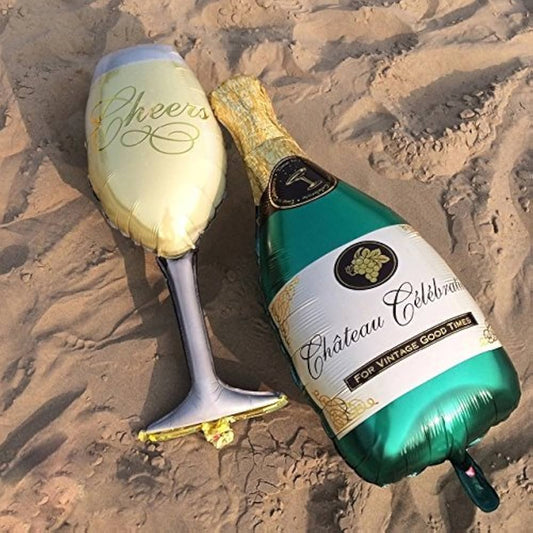 Champagne Bottle Balloons